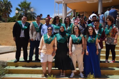 Imposicion de bandas a 150 alumnos del IES Almeraya.