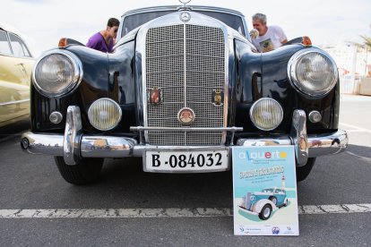 Exposición en el puerto.