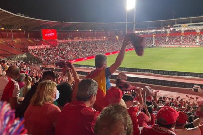 Recibimiento a los héroes del ascenso.