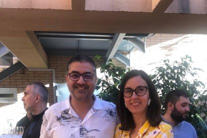 Sergio y Olivia, invitados al evento.