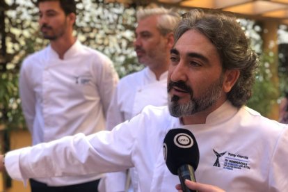 Tony García, gerente del restaurante Espacio Gastronómico.