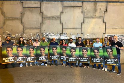 Candidatos de Vox Almería.