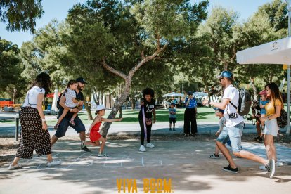 Disfrutando del Viva Boom Fest.