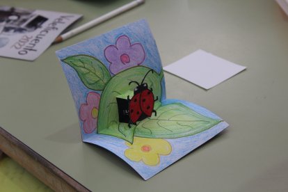 Una de las manualidades hechas.