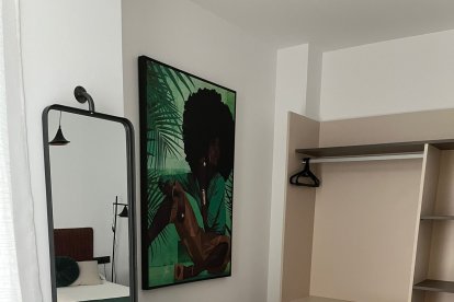 La decoración de una de las habitaciones.
