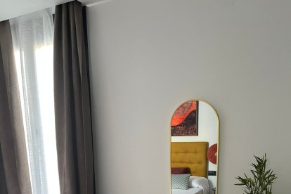 La decoración de una de las habitaciones.