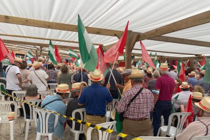El mitin se ha celebrado en el castillo de Cuevas.