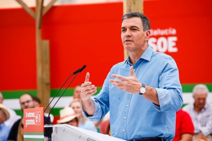 Sánchez, en Almería.