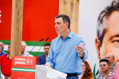 Discurso de Sánchez.