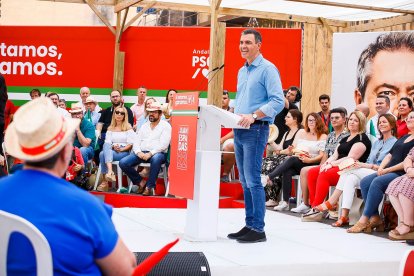 El mitin se ha celebrado en el castillo de Cuevas.