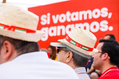 El mitin se ha celebrado en el castillo de Cuevas.