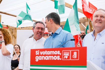Acto central del PSOE de Almería por el 19-J.