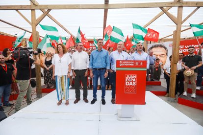 Acto central del PSOE de Almería por el 19-J.