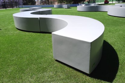 Para sentarse a descansar.