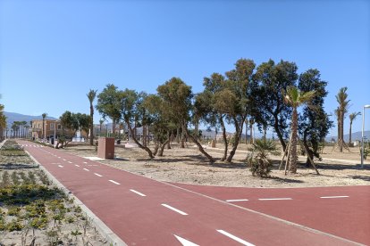 Los tarays se han mantenido en su mismo lugar a pesar de los trabajos