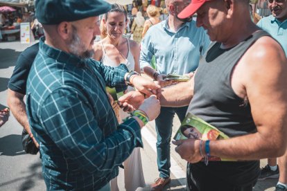 Rodrigo Alonso, de Vox, a la izquierda.