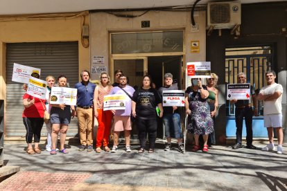 Respaldo de Cs al movimiento antiokupas.