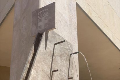 Así se ve la fuente en funcionamiento