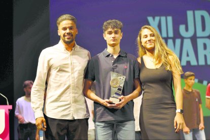 El atleta Ignacio Hernández Villamor fue el Mejor Deportista Masculino.