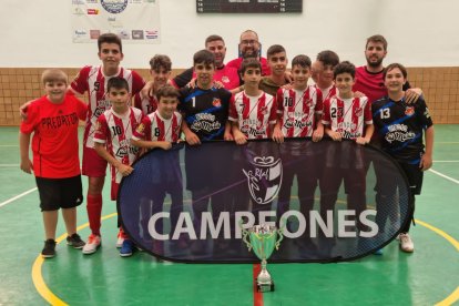 El Sporting Almería infantil.