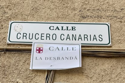 Otra calle que \'cambia\' de nombre.