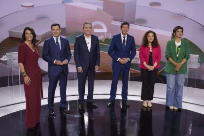Los mismos contrincantes que el pasado lunes ante las cámaras de TVE.