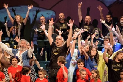 El Auditorio Maestro Padilla fue una fiesta.