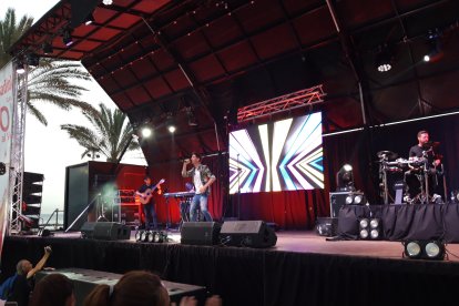 El color y el sonido, protagonistas de la noche