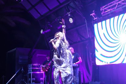 Sylvia Patoja disfrutó con sus seguidores