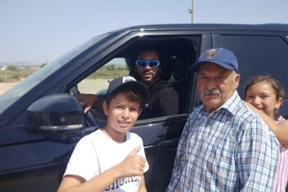 En familia junto a Marcelo.