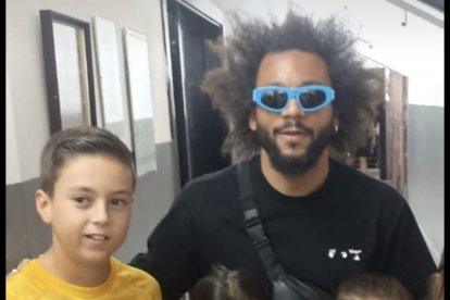 Los más pequeños han disfrutado junto al jugador madridista.