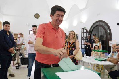 Juan Marín, candidato de Ciudadanos a la Junta.