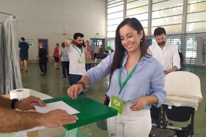 Mercedes Rodríguez, número 2 de Vox en Almería.