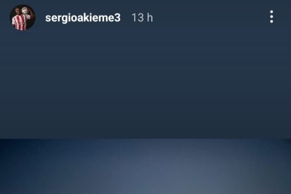 Sergio Akieme compartió esta imagen desde Santorini, en Grecia.