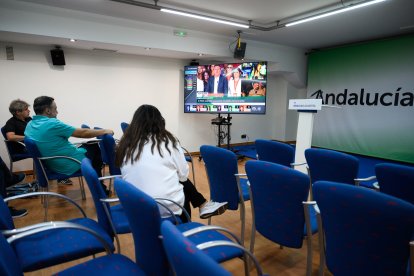 Sala de prensa del PP.