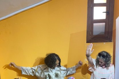 Visita de la autora del cuento de La Mariquita Juanita.