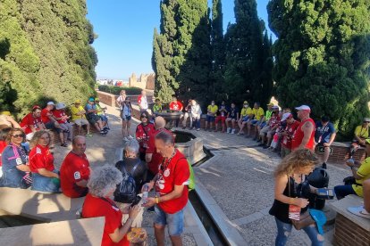 Muchos se quedaron maravillados con la Alcazaba.