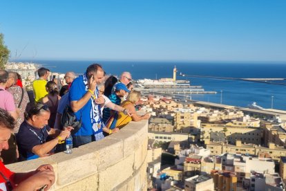 Vista con el Puerto y el Cable Inglés de fondo.