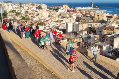 Rumbo al Mesón Gitano para terminar la jornada.