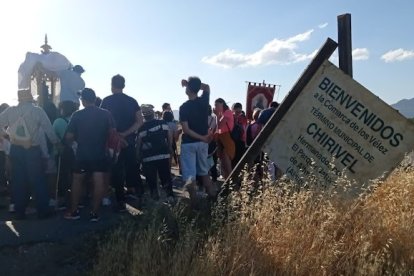 La Virgen del Saliente, camino de Chirivel.