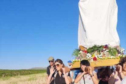 La Virgen del Saliente, hacia Chirivel.