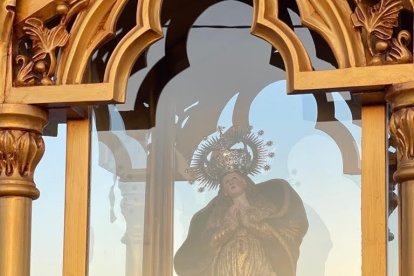 Primer plano de la Pequeñica.