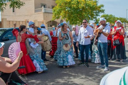 Se realizó un camino hasta la Carpa Municipal.