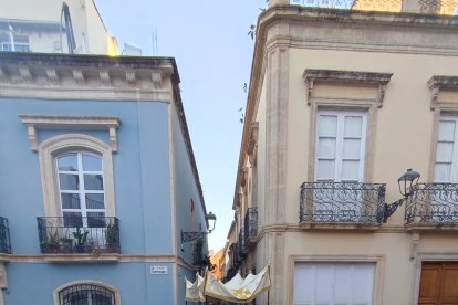 La plaza Careaga, una de las zonas del itinerario de la octava del Corpus. 