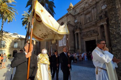 Salida del Corpus chico en la tarde del 26 de junio. 