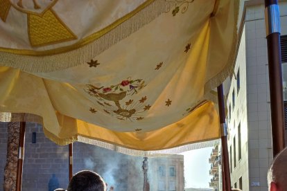 El obispo, Antonio Gómez Cantero. 