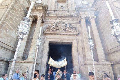 Salida de la octava del Corpus. 