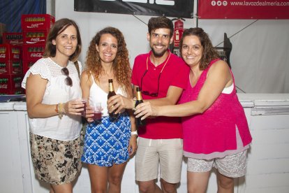 Nazareth López Martín, Susana Contreras, Jesús Lara y Ana Gómez.