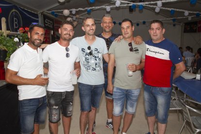 Antonio Jesús Martín, Miguel Barrionuevo, Pepe García, Francisco Alferez y Alberto Pérez.