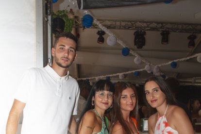 María del Mar Sánchez, Natalia García, Nadia Torres y José Manuel Pardo.